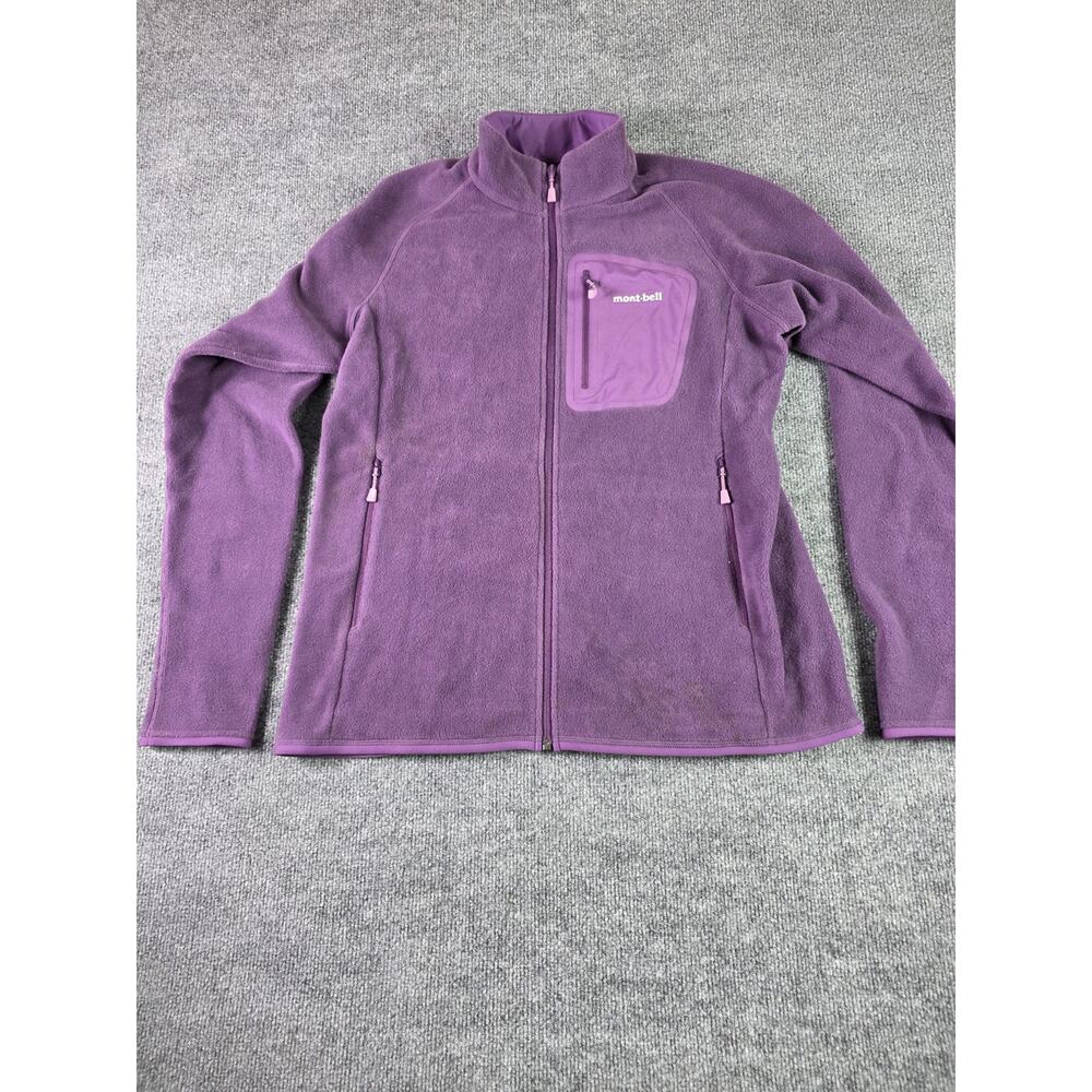 Women's Mont-bell Climaplus Jacket Size XL Montbell Mont Bell Purple
